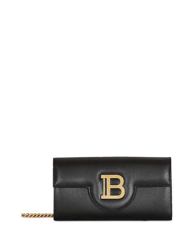 Womens B-Buzz Leather Wallet-On-Chain Product Image