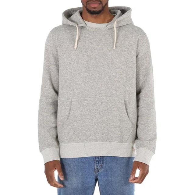 Men's Grey Vintage Hoodie Product Image