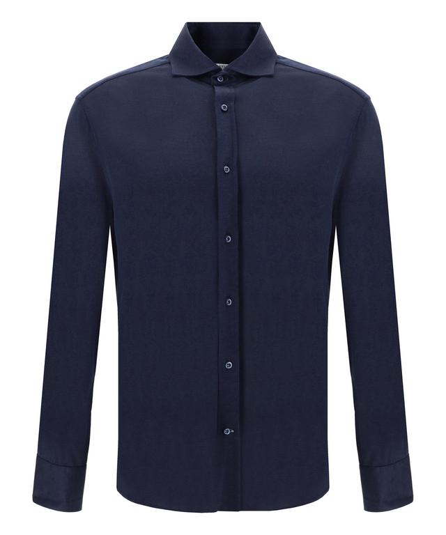 BRUNELLO CUCINELLI Shirt In Blue Product Image