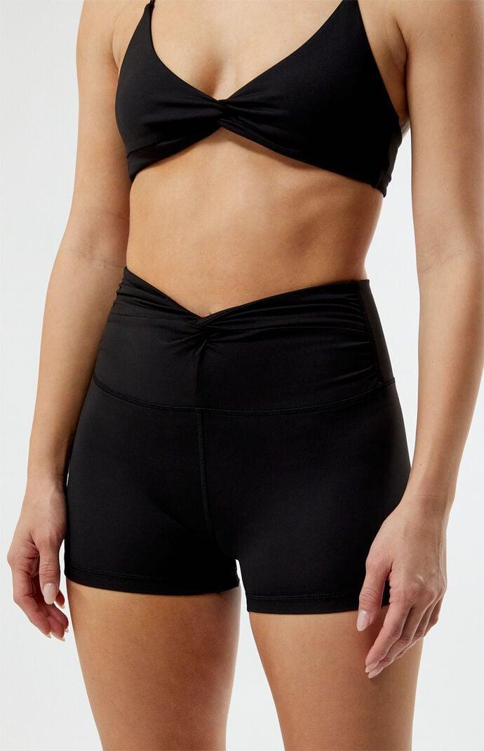 PAC 1980 Women's PAC WHISPER Active Twist Front Hot Biker Shorts product image