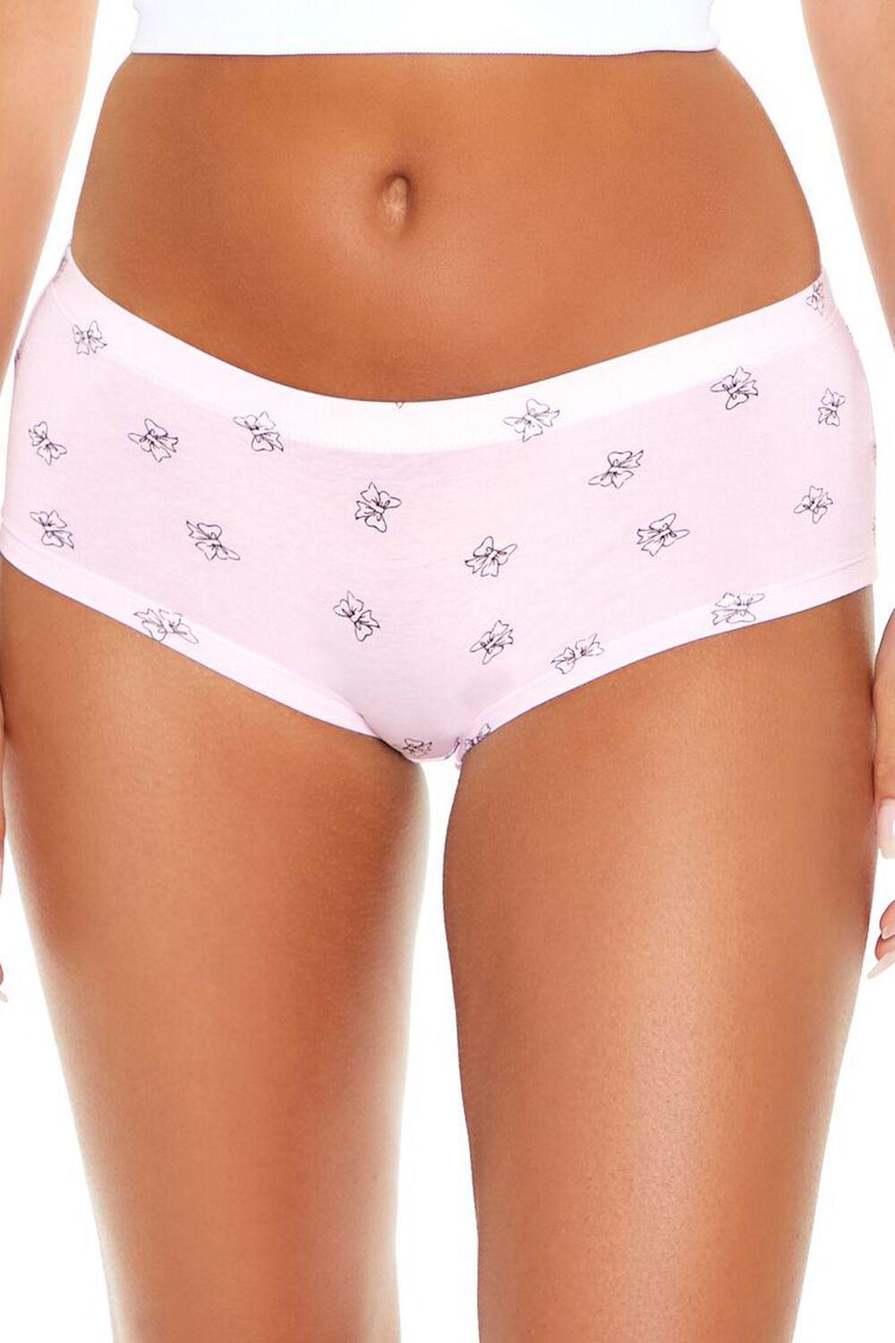 Bow Print Shortie Panties | Forever 21 Product Image