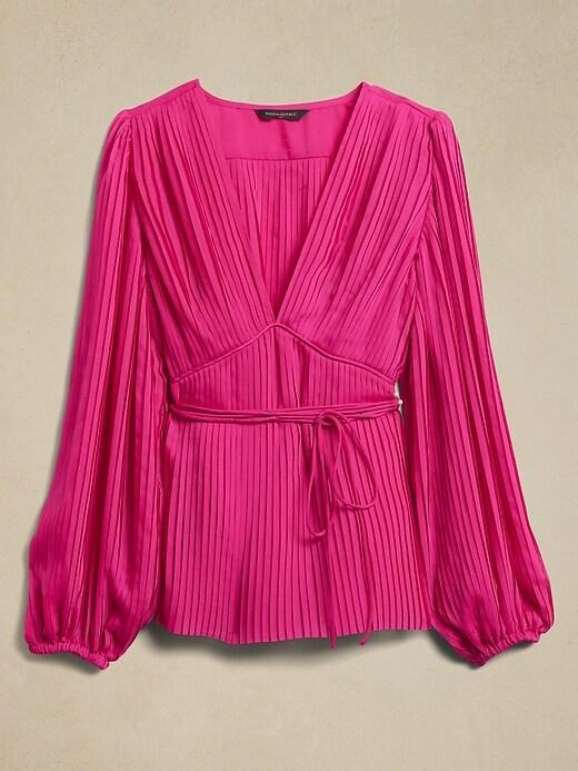 Pleated Blouse Product Image