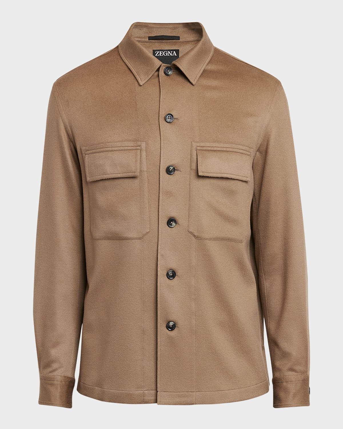 Mens Oasi Cashmere Overshirt Product Image