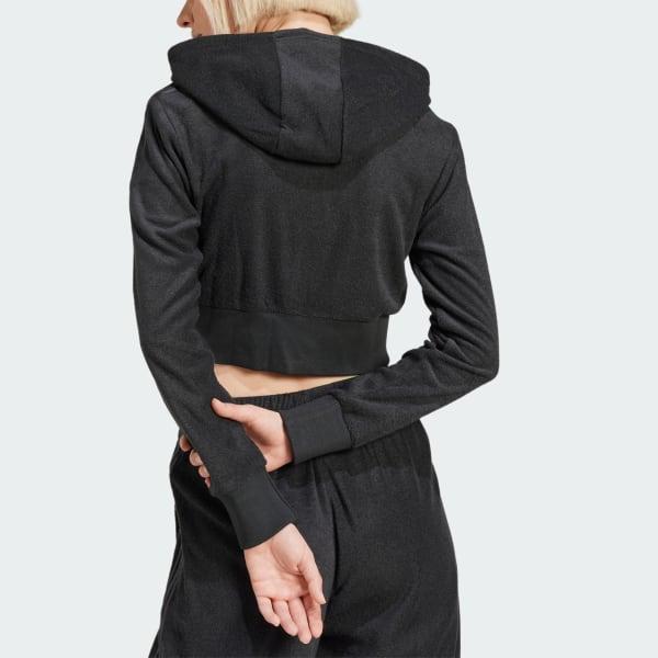 Short Full-Zip Hoodie Product Image