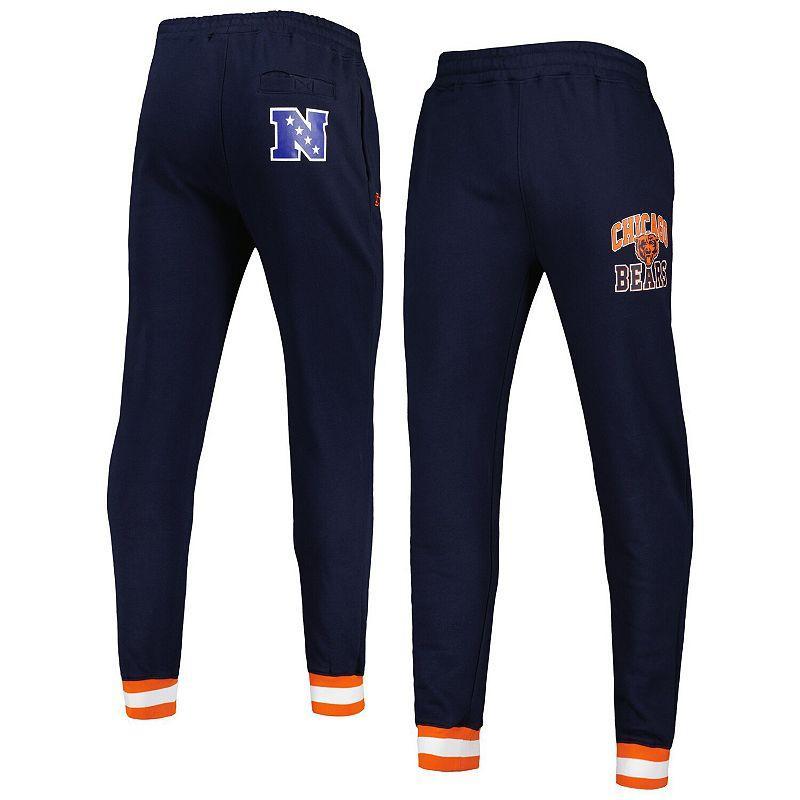 Mens Starter Navy Chicago Bears Blitz Fleece Jogger Pants Product Image