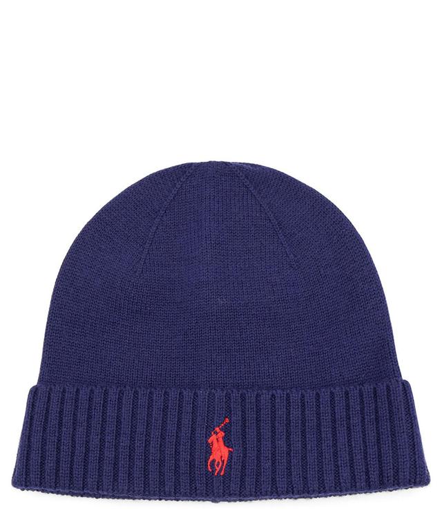 POLO RALPH LAUREN Beanie In Blue Product Image