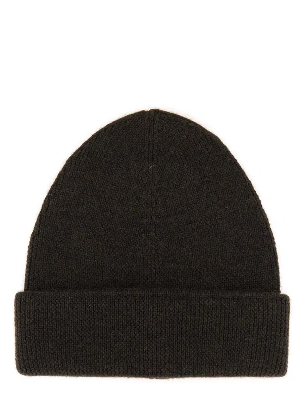 OUR LEGACY Wool Beanie Hat In Brown product image