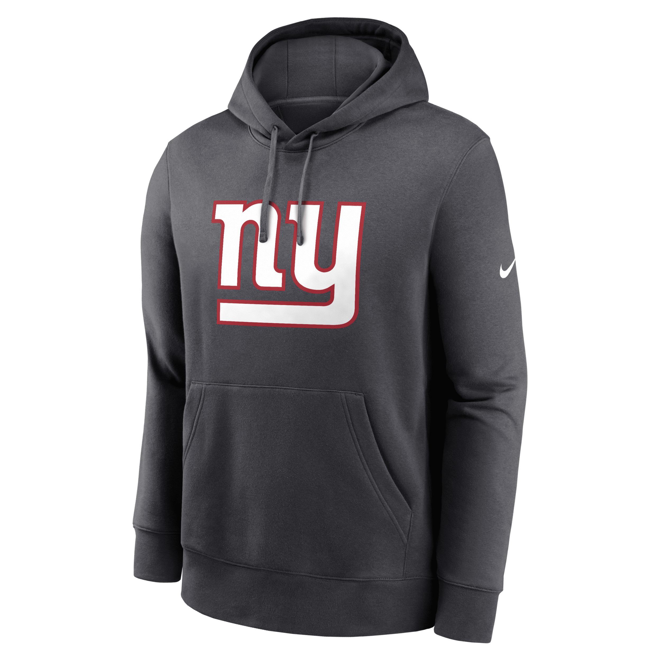 New York Jets Club Logo Nike Mens NFL Pullover Hoodie Product Image