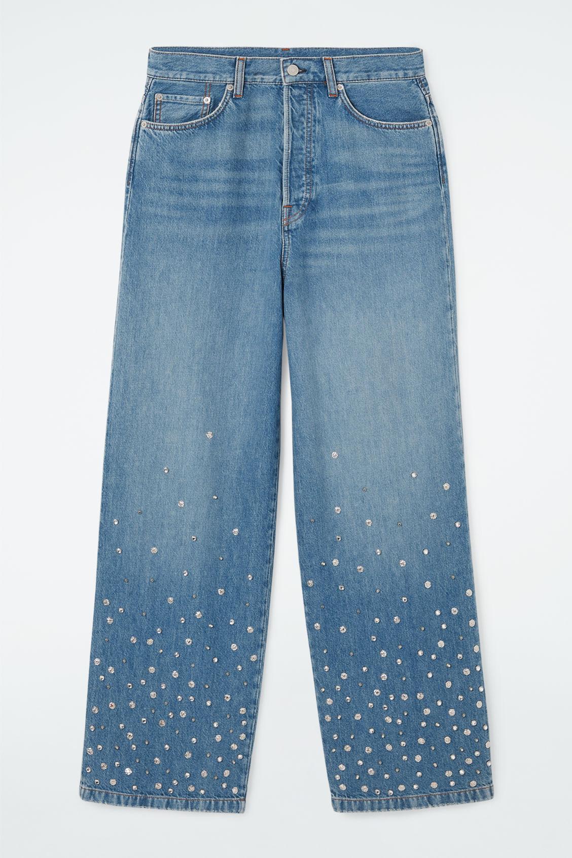 EMBELLISHED JEANS - RELAXED Product Image