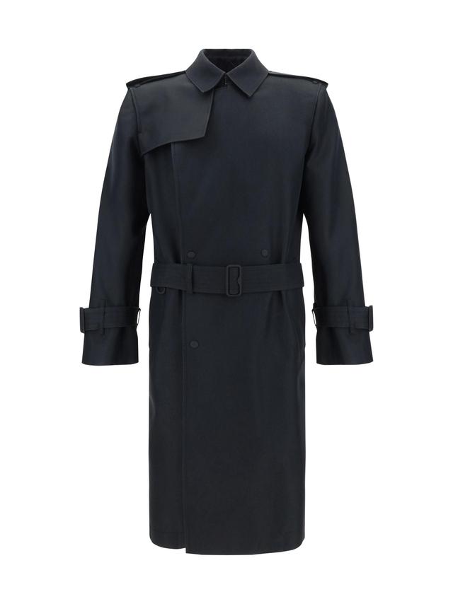 Trench Coat In Black Product Image