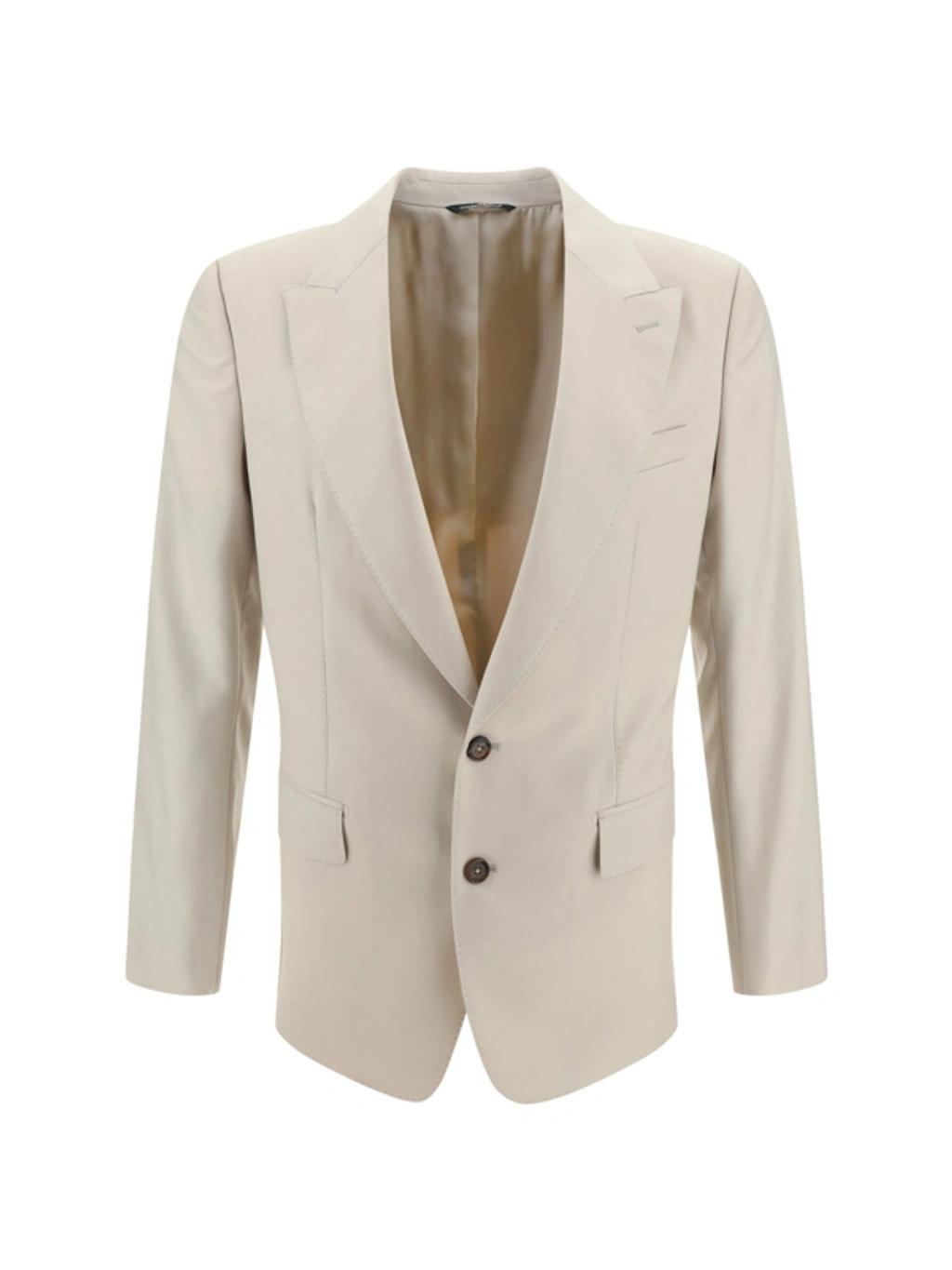 Blazer In Beige Product Image