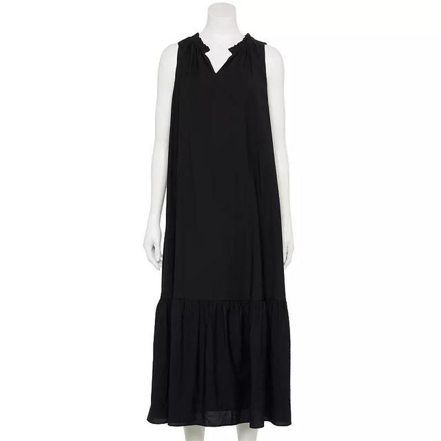 Womens Nine West Adaptive Sleeveless V-Neck Maxi Dress Product Image