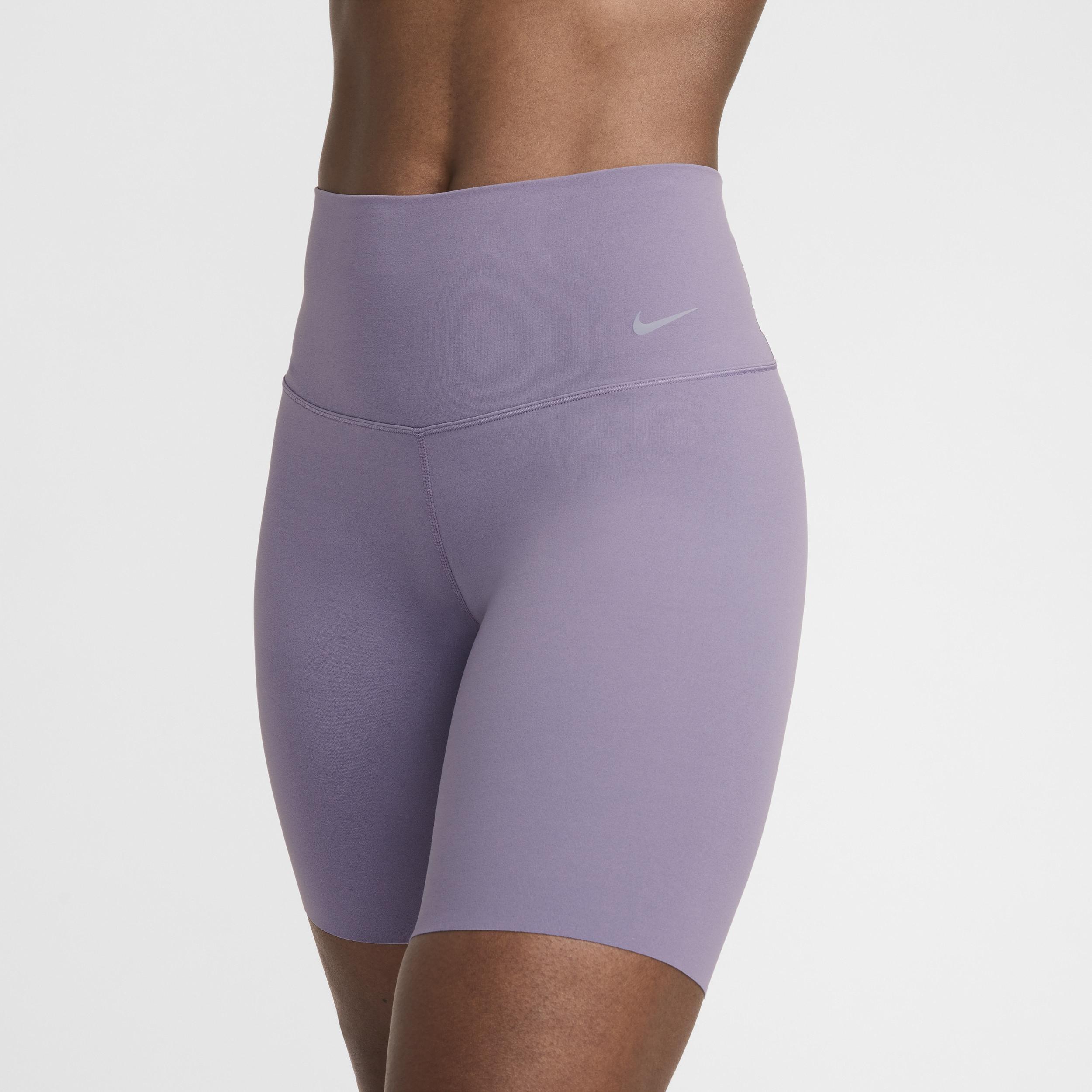 Nike Women's Zenvy Gentle-Support High-Waisted 8" Biker Shorts Product Image