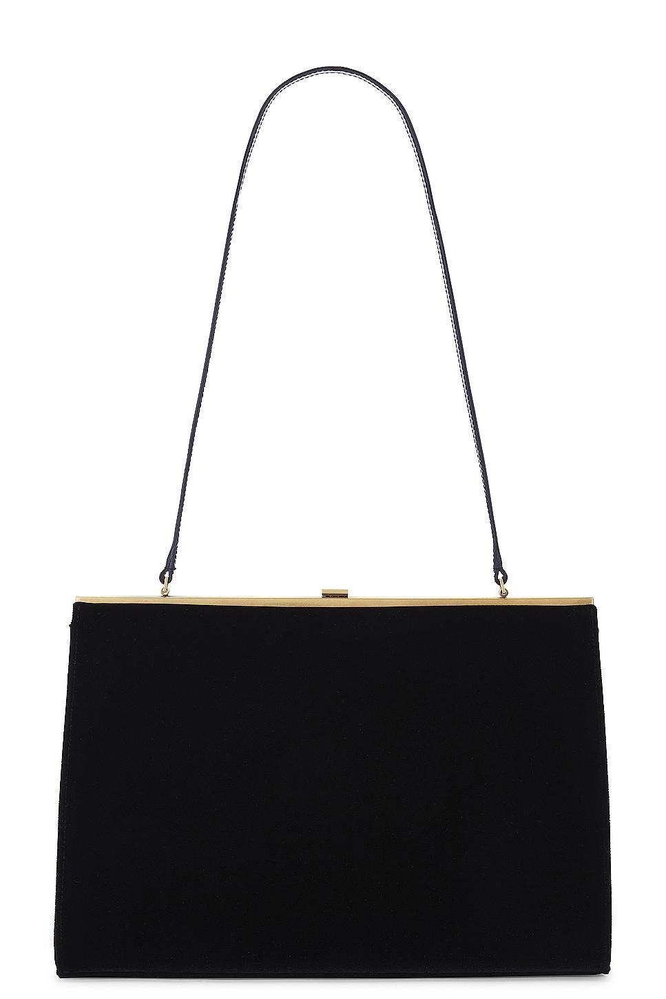 Saint Laurent Large Gaia Shoulder Bag in Black Product Image