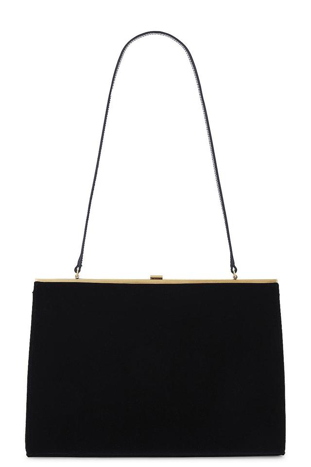 Saint Laurent Large Gaia Shoulder Bag in Black Product Image