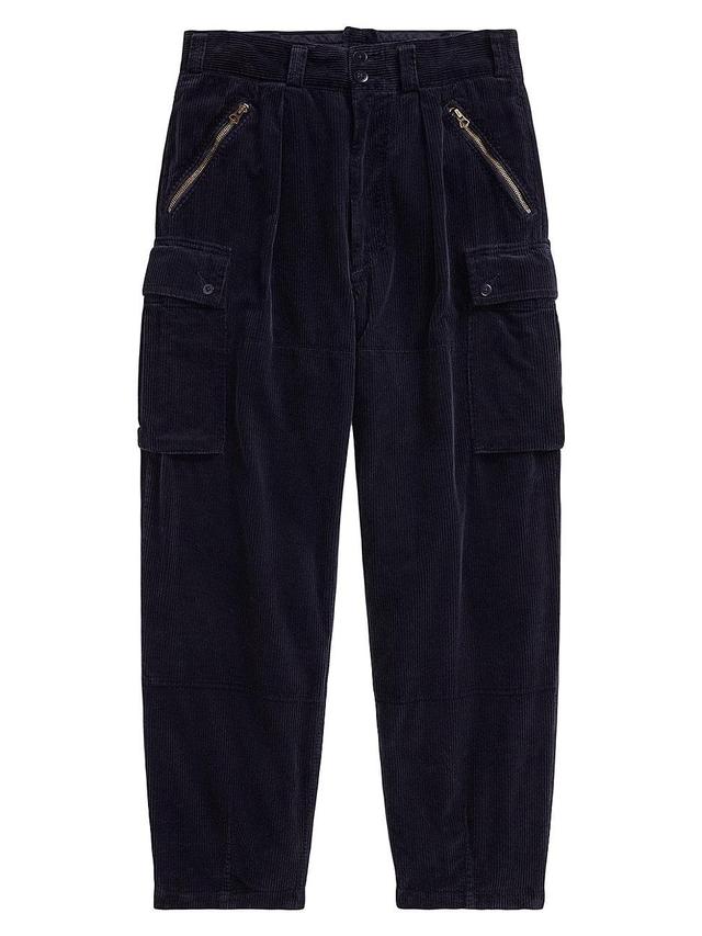 Mens Corduroy Cargo Pants Product Image