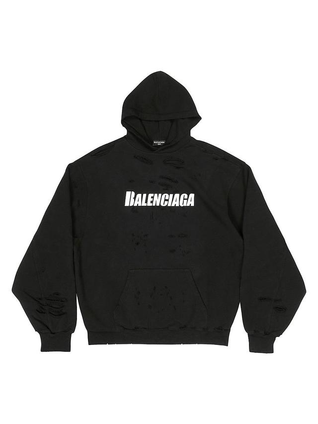 Mens Destroyed Hoodies Product Image