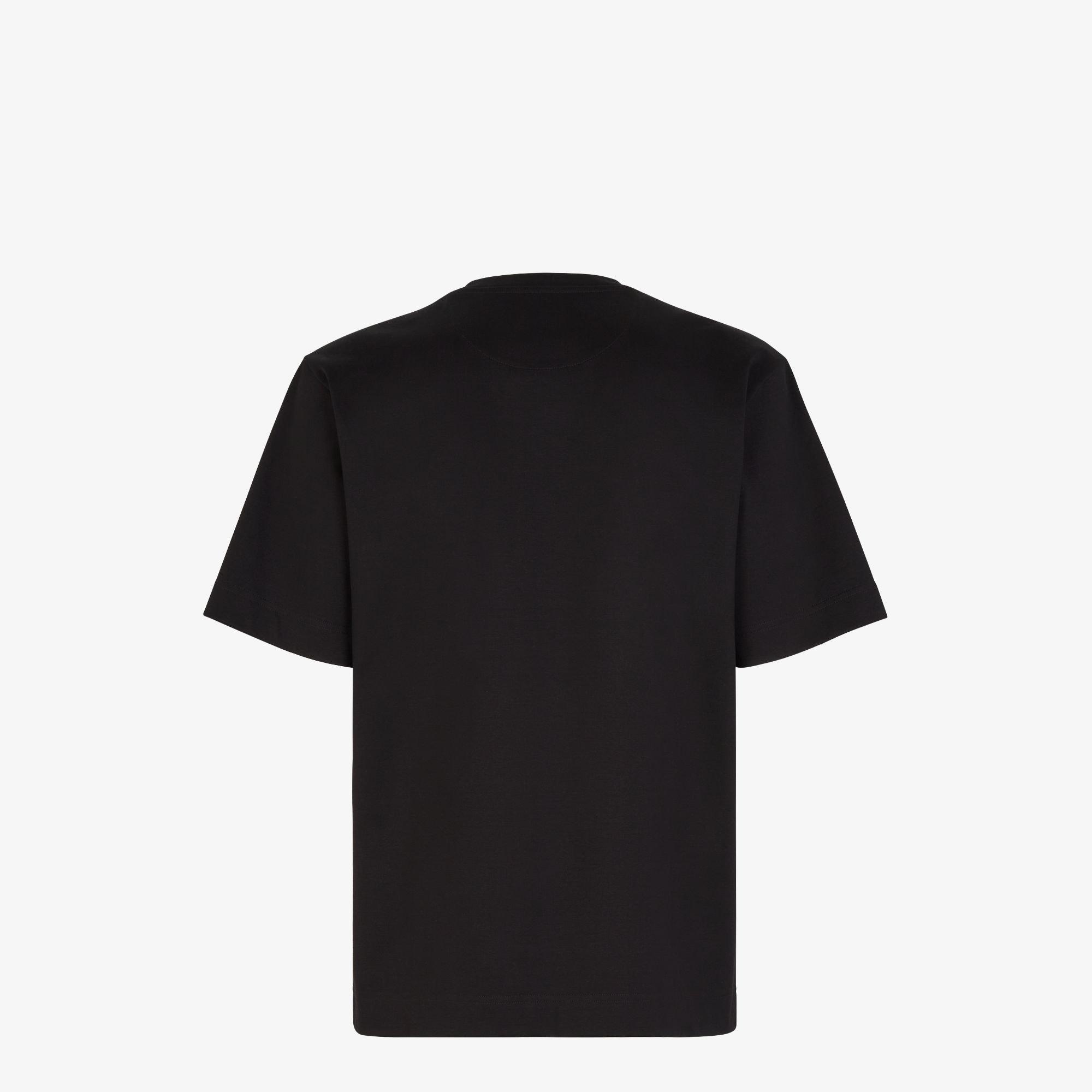 T-ShirtBlack cotton T-shirt Product Image