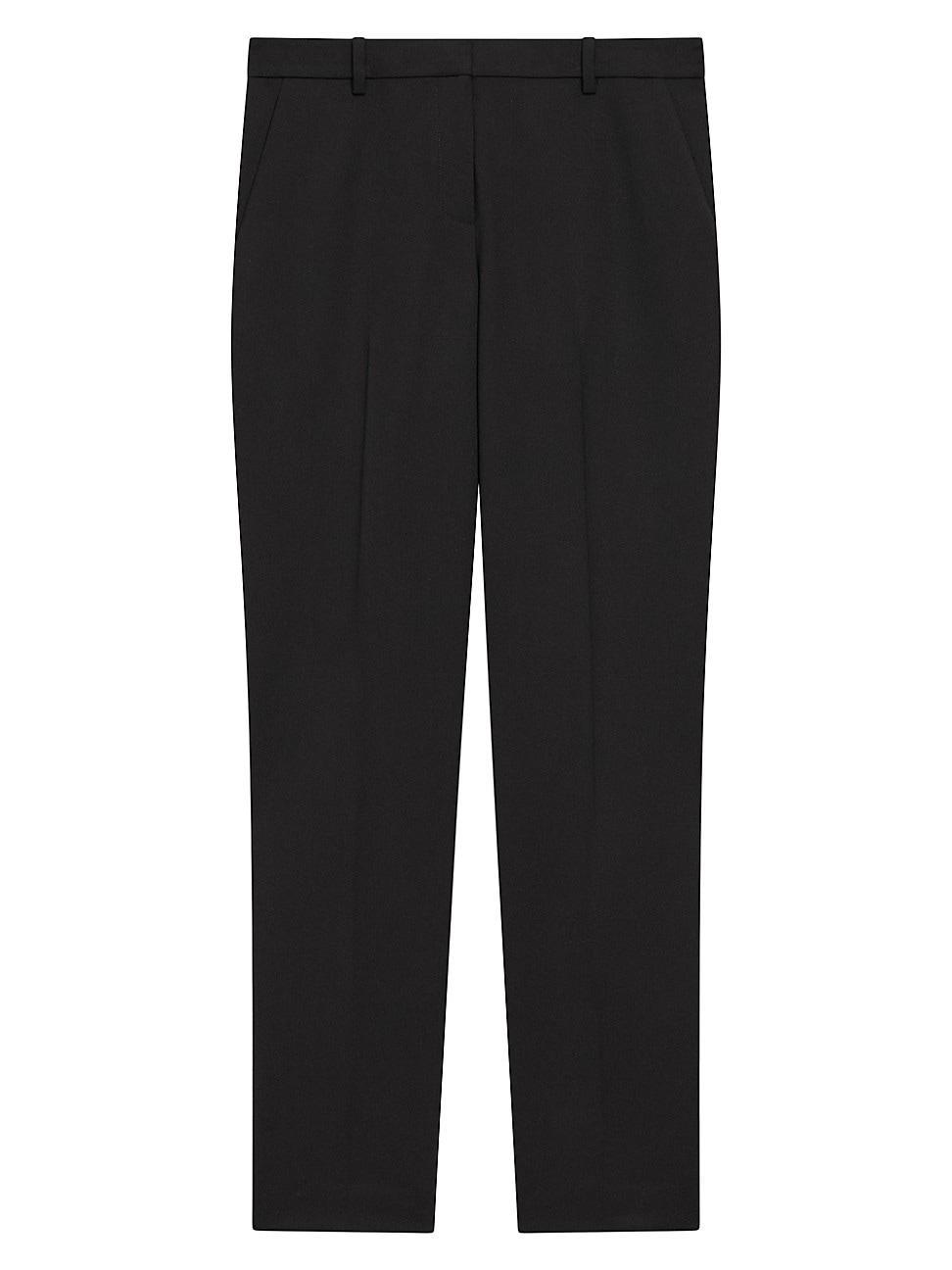 Womens Treeca Classic Slim-Fit Trousers Product Image