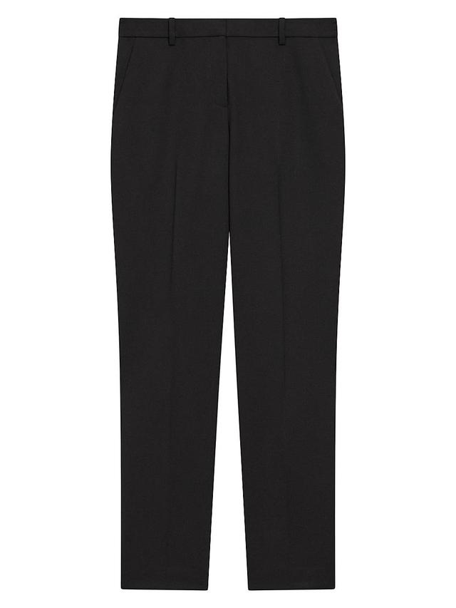 Womens Treeca Classic Slim-Fit Trousers Product Image