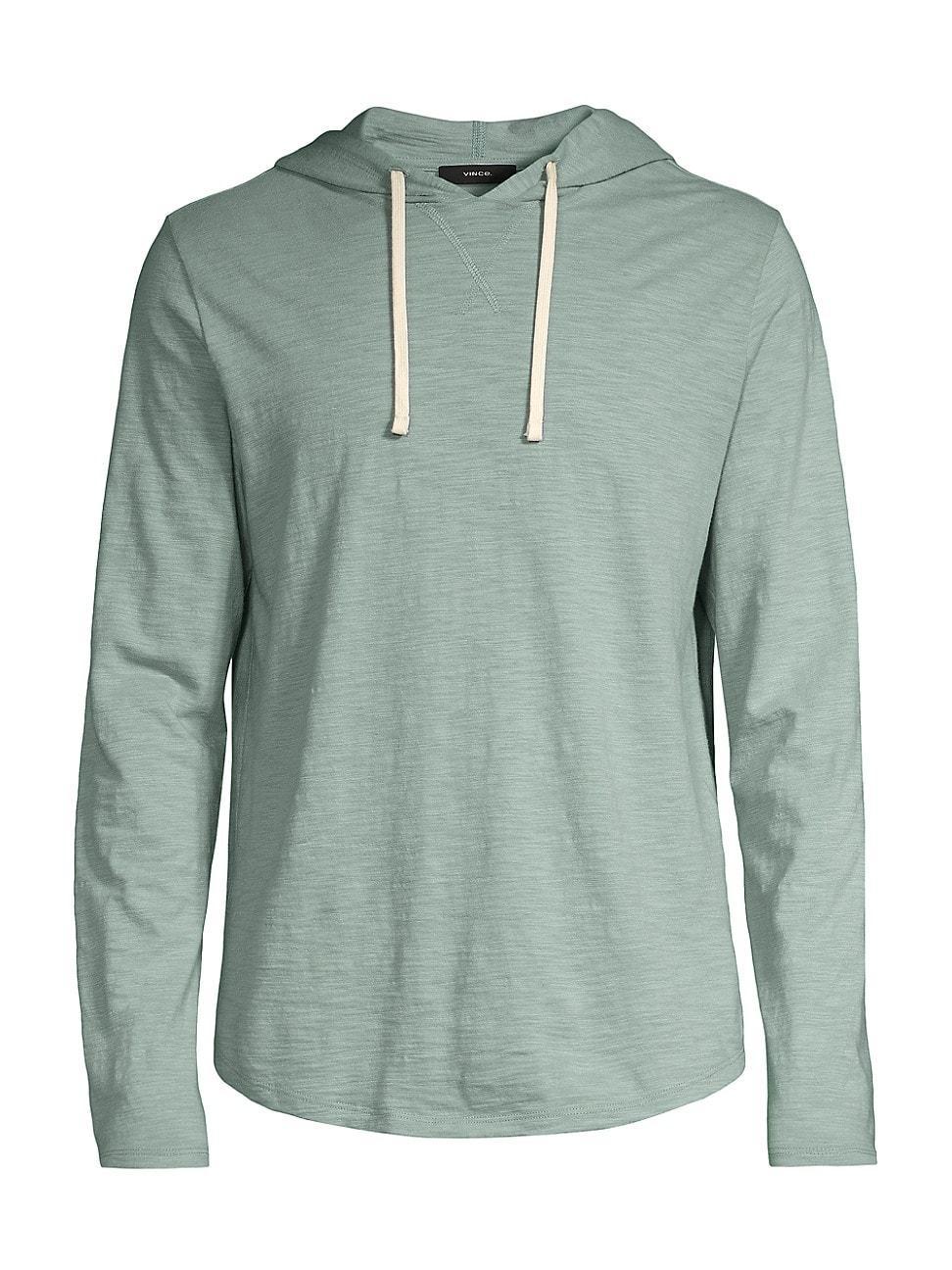 Mens Slub Cotton Hoodie Product Image