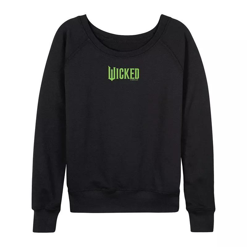 Womens Wicked Logo Lightweight French Terry Sweatshirt Product Image