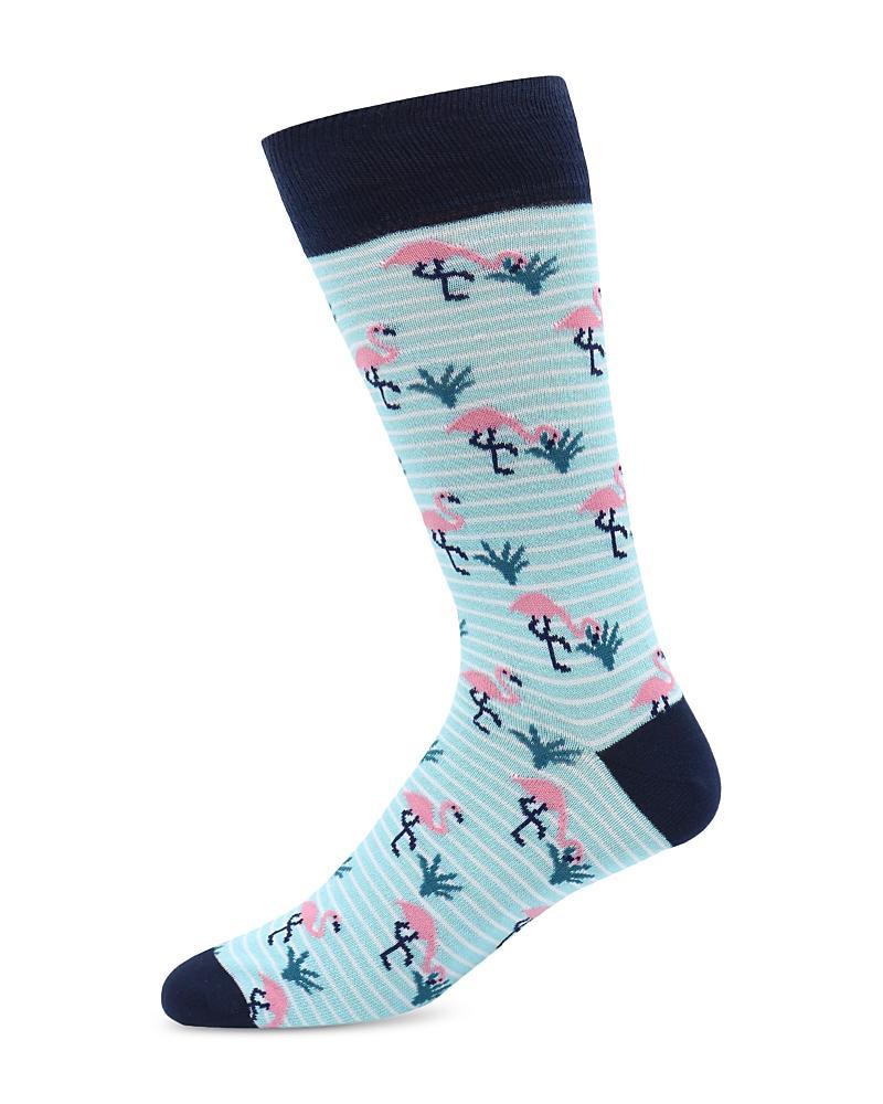 The Mens Store at Bloomingdales Flamingo Socks - 100% Exclusive Product Image