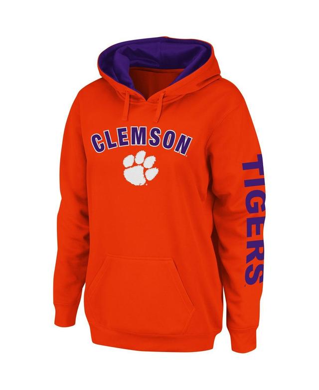 Womens Colosseum Clemson Tigers Loud and Proud Pullover Hoodie Product Image