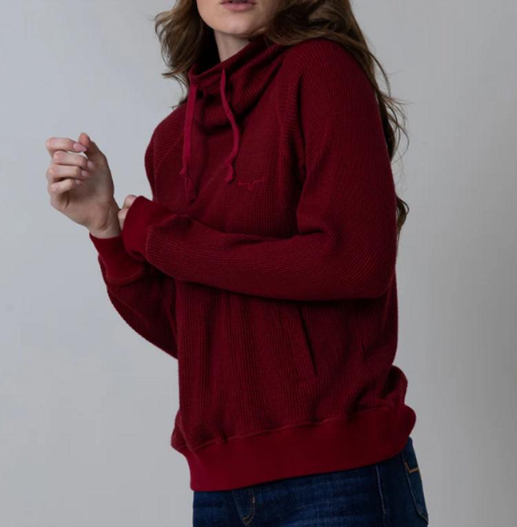 Kimes Ranch® Ladies' Burgundy Laguna Hoodie Product Image