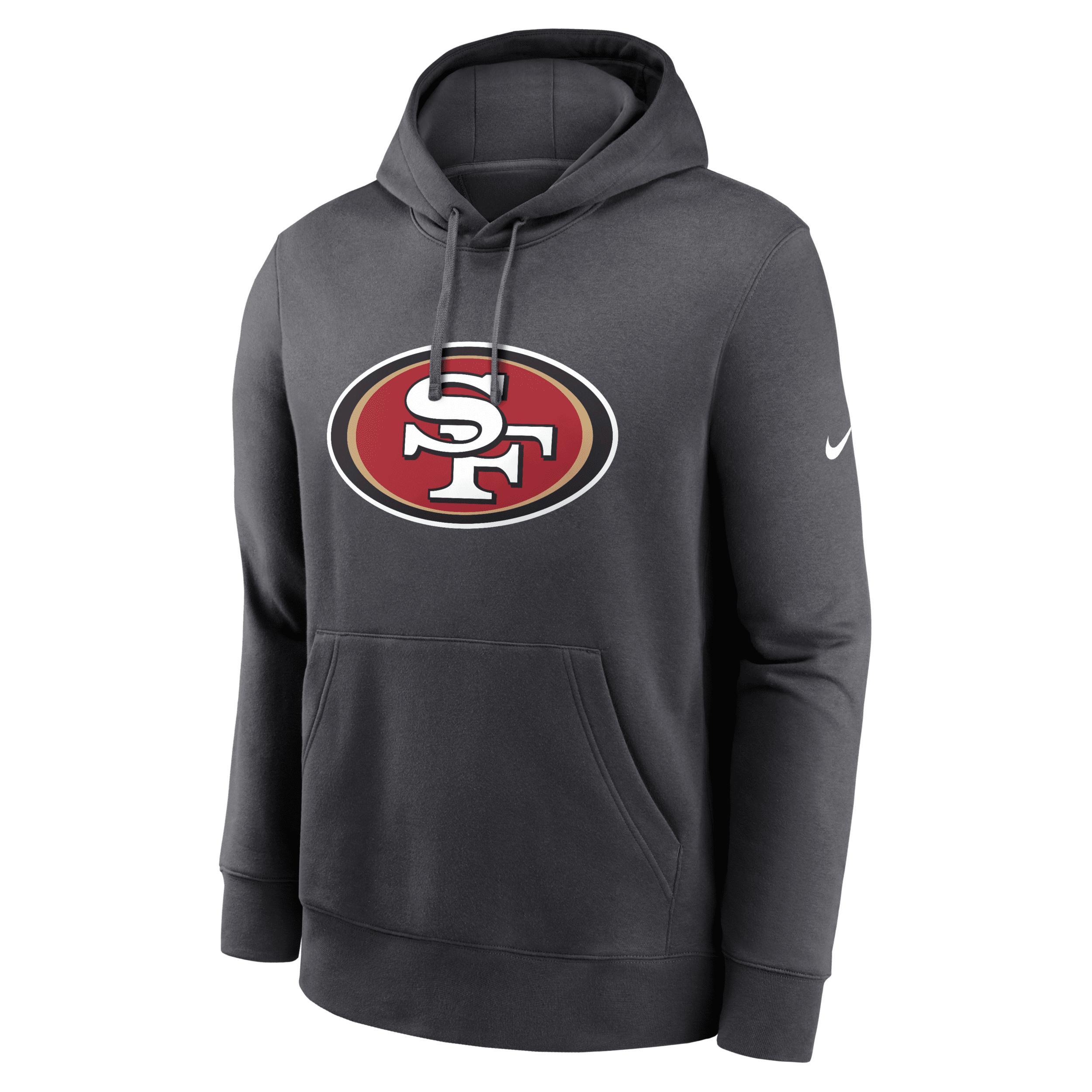 San Francisco 49ers Club Logo Nike Mens NFL Pullover Hoodie Product Image