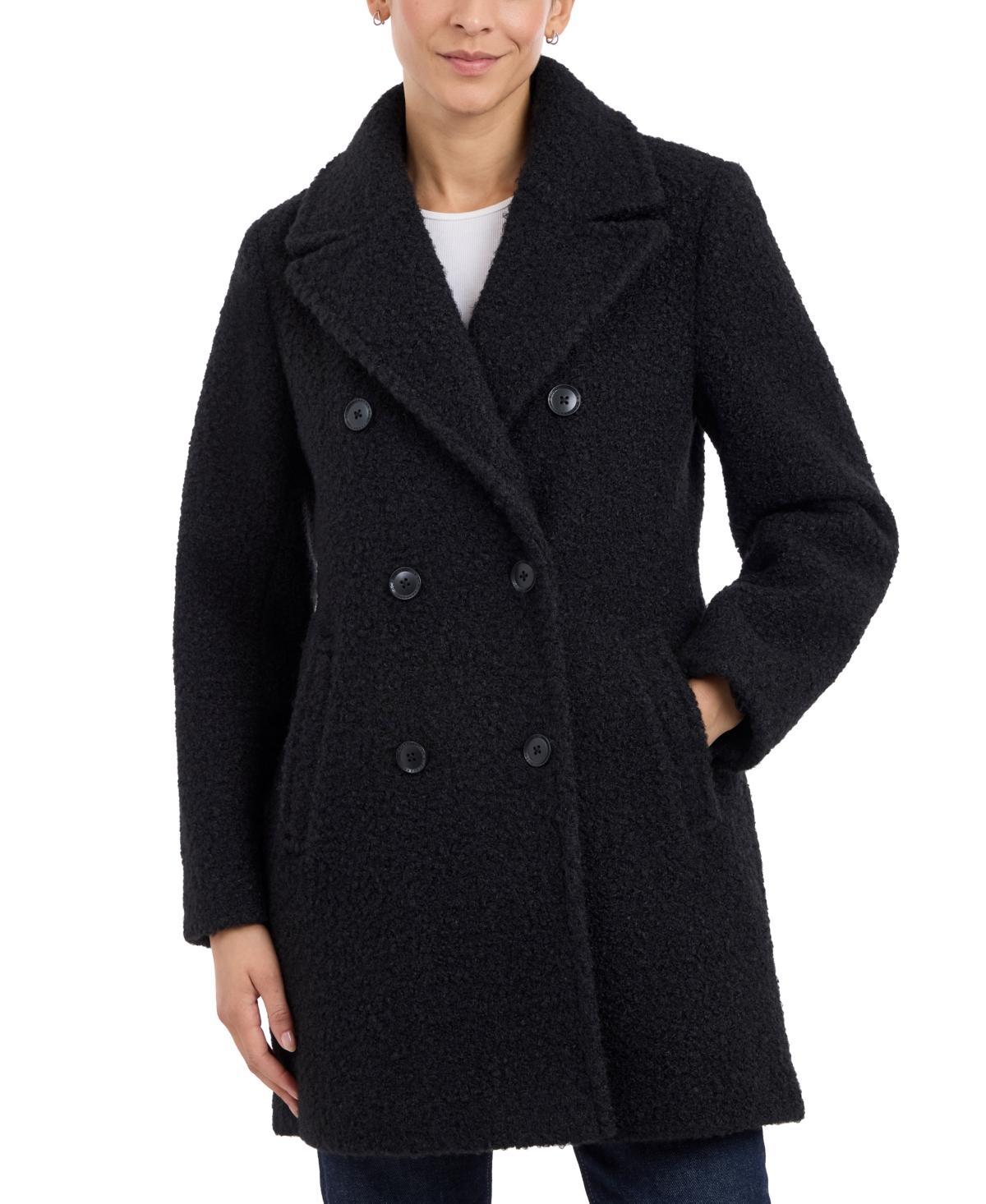 BCBGeneration Womens Double-Breasted Boucle Coat, Created for Macys Product Image