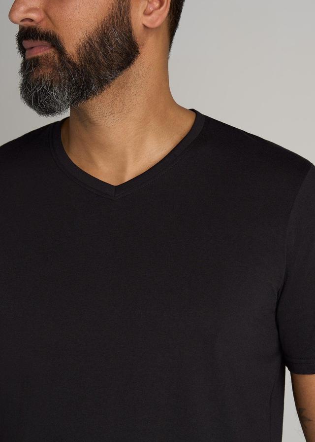 The Everyday REGULAR-FIT V-Neck Tall Men's T-Shirt in Black Product Image