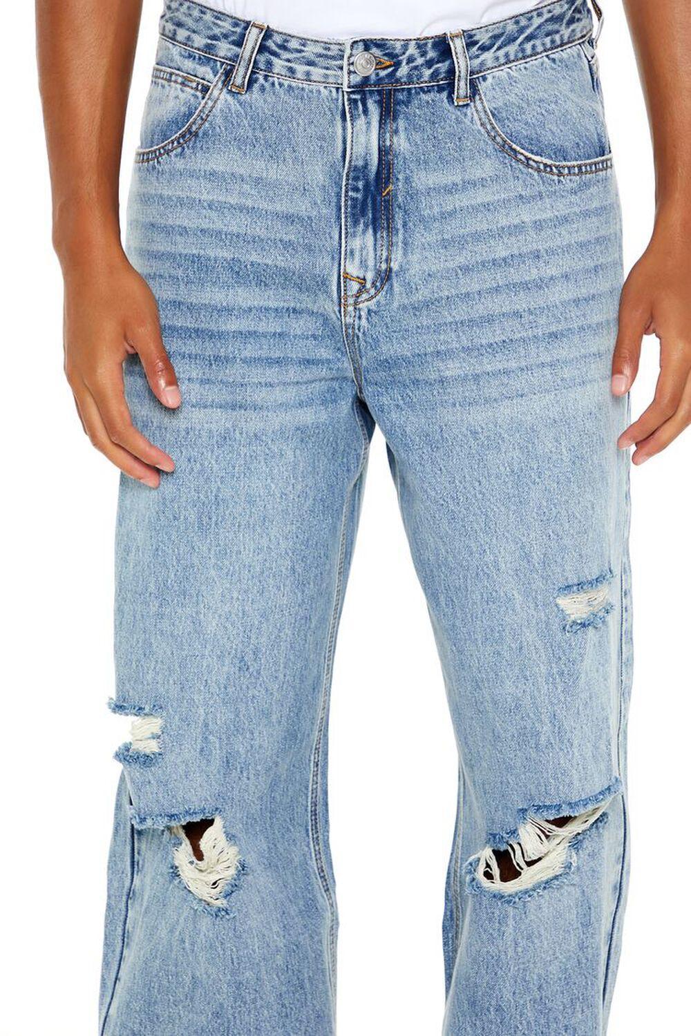 Mid-Rise Horseshoe Jeans | Forever 21 Product Image