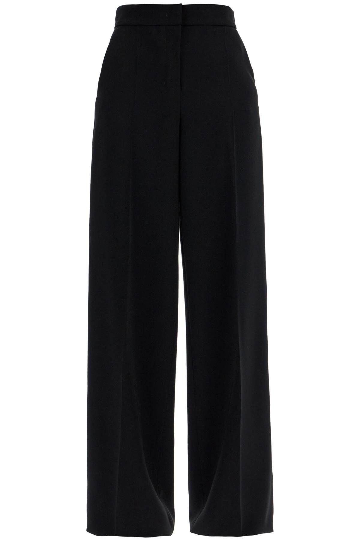 MAX MARA Straight Leg Trousers In Cady In Black Product Image