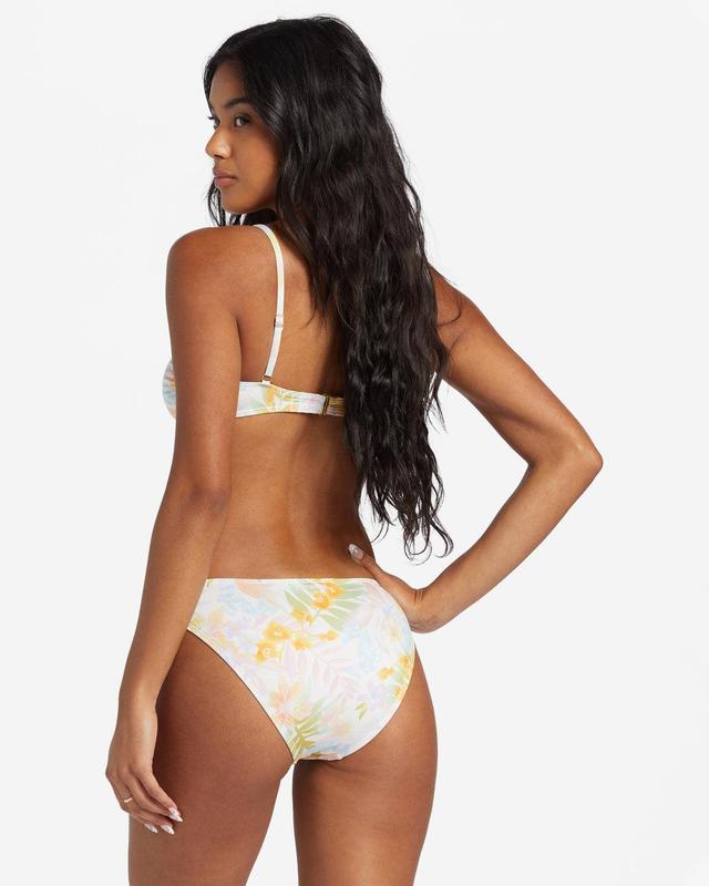 Peaceful Palms Lowrider Bikini Bottoms - Multi Female Product Image