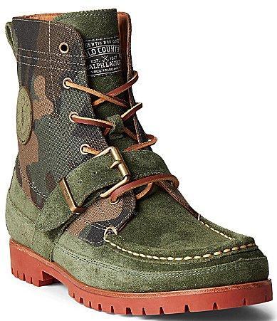 Polo Ralph Lauren Mens Polo Ralph Lauren Polo Ranger - Mens Shoes Multi Color/Olive Product Image