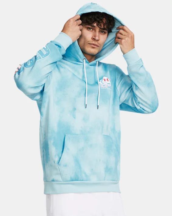 Men's UA Icon Fleece Ice Hoodie Product Image