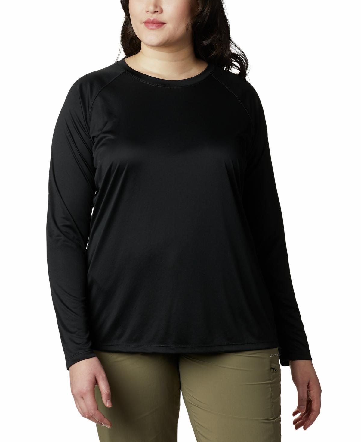 Columbia Women s PFG Tidal Tee II Long Sleeve - Plus Size- Product Image