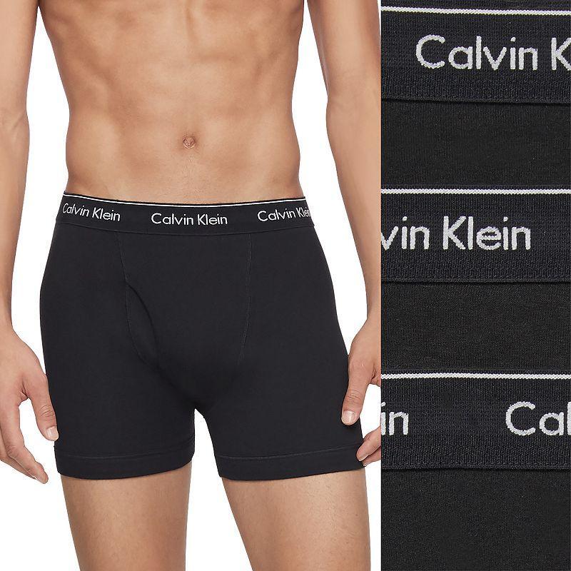 Calvin Klein Cotton Boxer Briefs, Pack of 3 Product Image