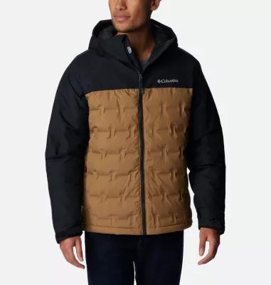 Columbia Men's Grand Trek II Down Hooded Jacket - Tall- Product Image