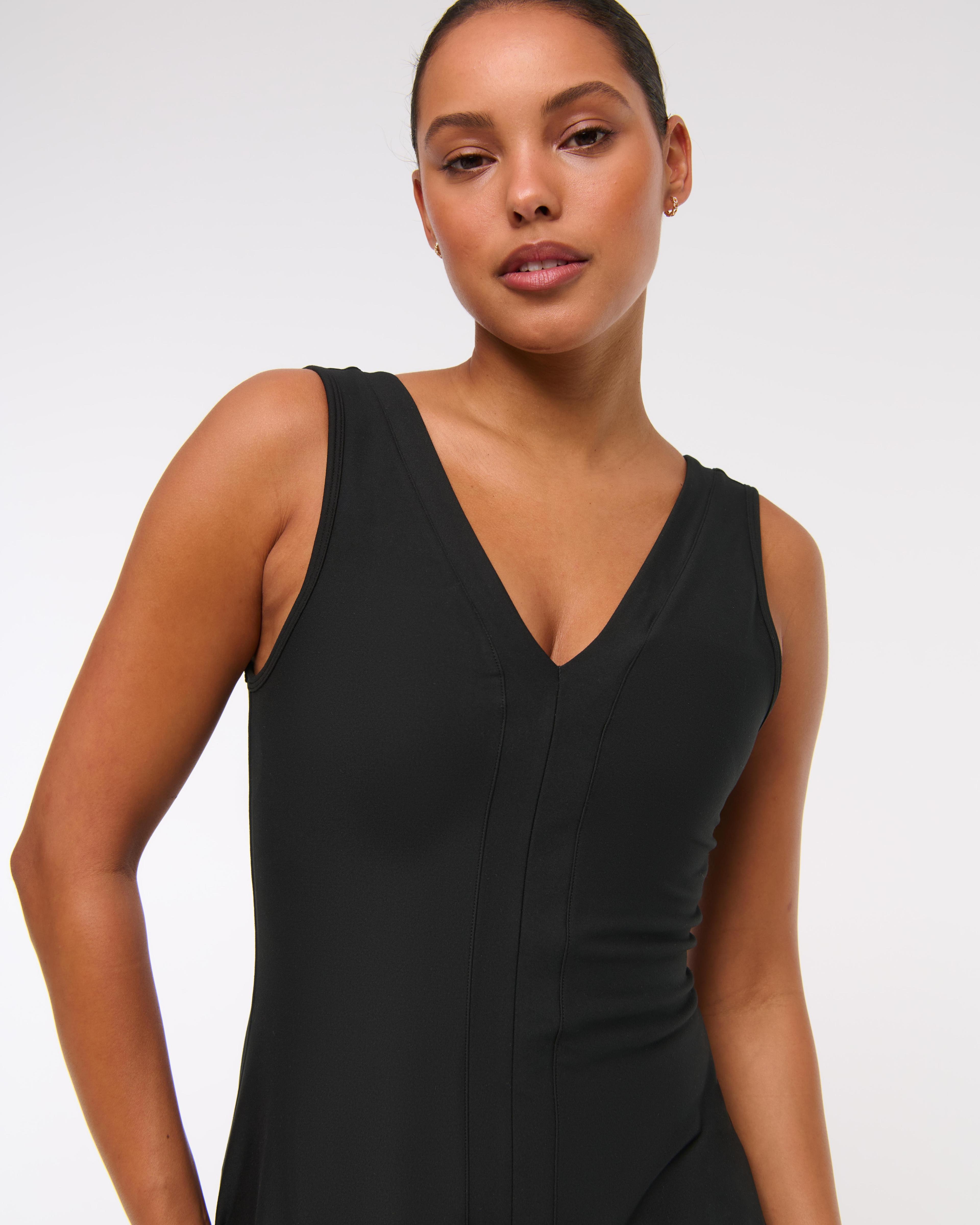 YPB sculptLUX V-Neck Mini Dress Product Image