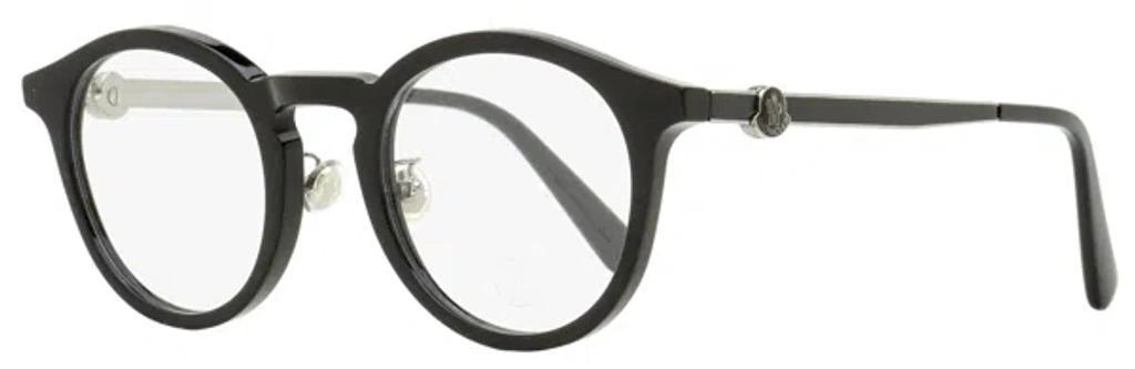 MONCLER Men's Round Eyeglasses Ml5175h 001 Black 49mm In Multi Product Image