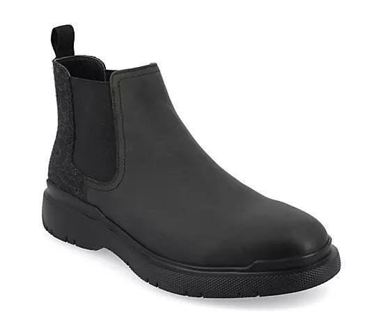 Thomas & Vine Tilton Mens Water-Resistant Tru Comfort Foam Plain Toe Chelsea Boots Product Image