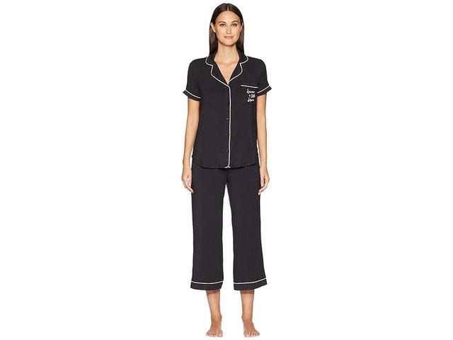 Kate Spade New York Dream a Little Dream Cropped Pajama Set Women's Pajama Sets Product Image