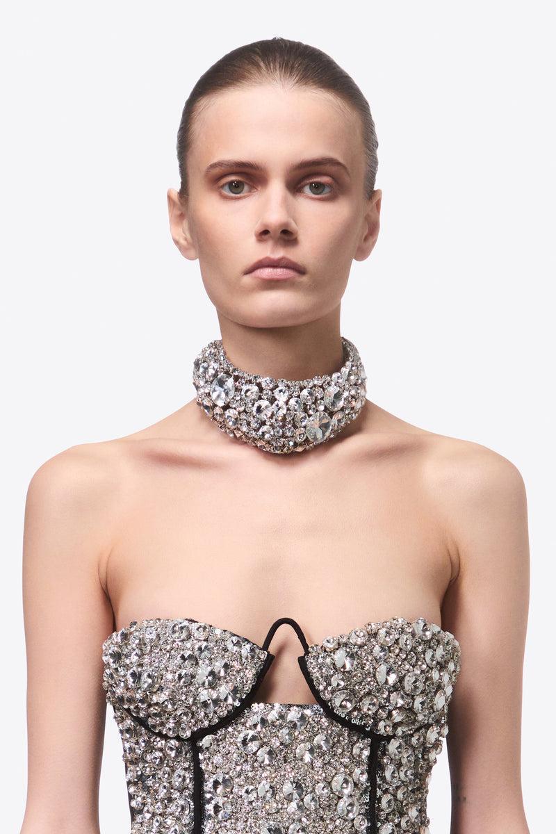 Crystal Bone Choker Product Image