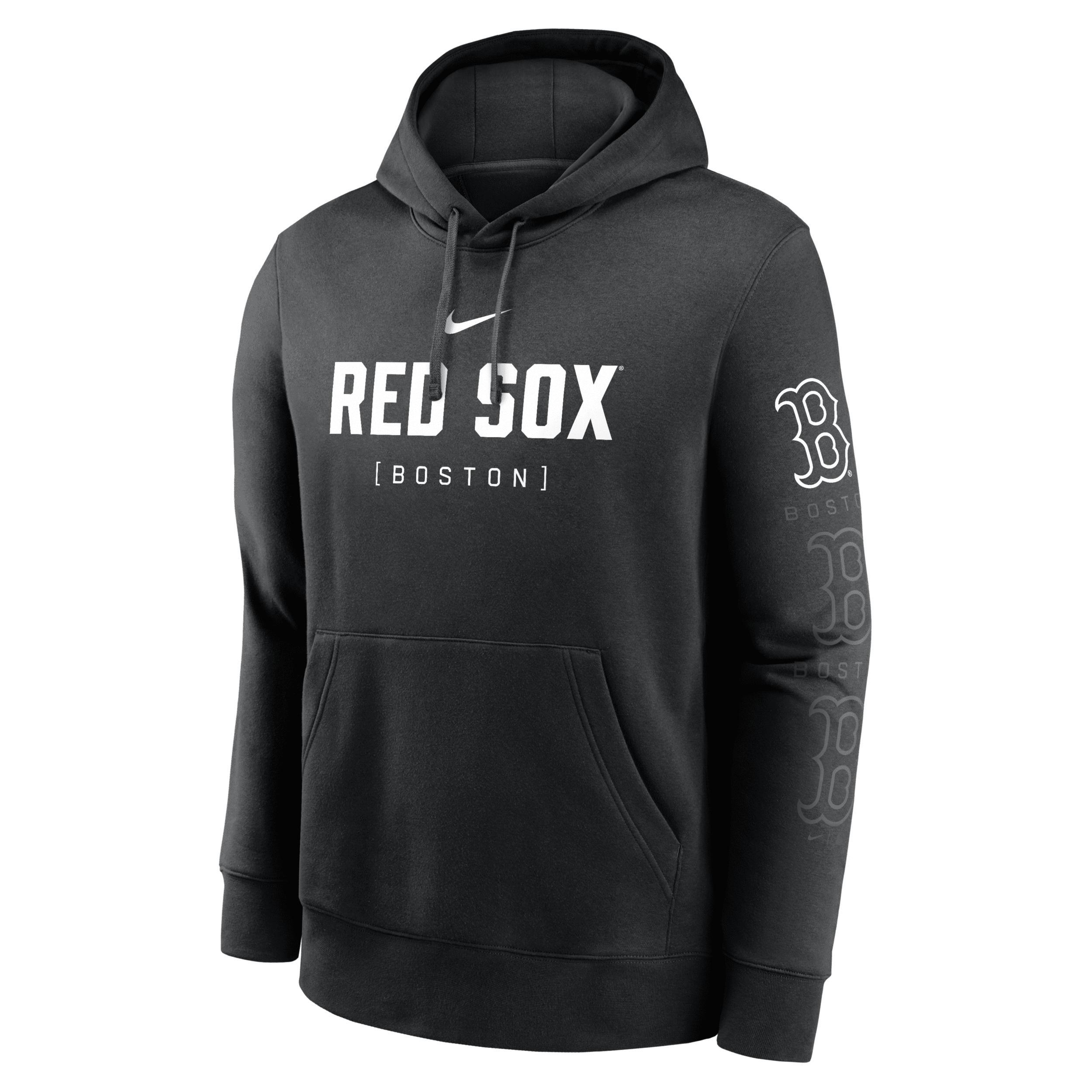 Boston Red Sox Fashion Club Nike Men's MLB Pullover Hoodie Product Image