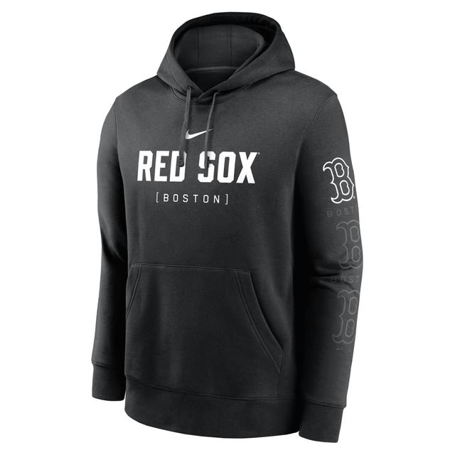 Boston Red Sox Fashion Club Nike Mens MLB Pullover Hoodie Product Image