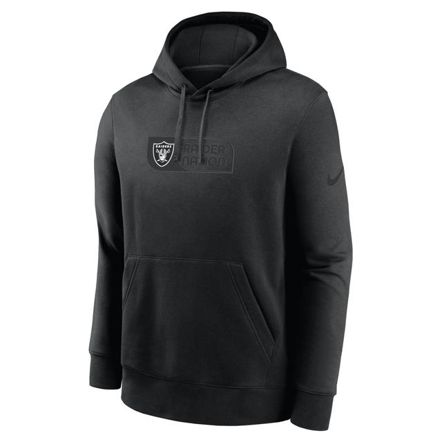 Las Vegas Raiders Edge Nike Men's NFL Pullover Hoodie Product Image