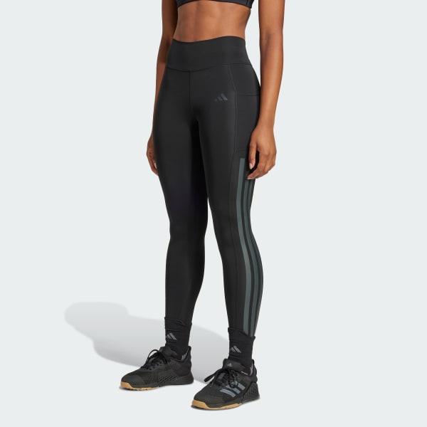 Optime 3-Stripes Full-Length Leggings Product Image