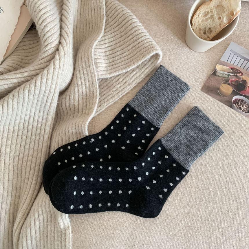 Dotted Short Socks Product Image